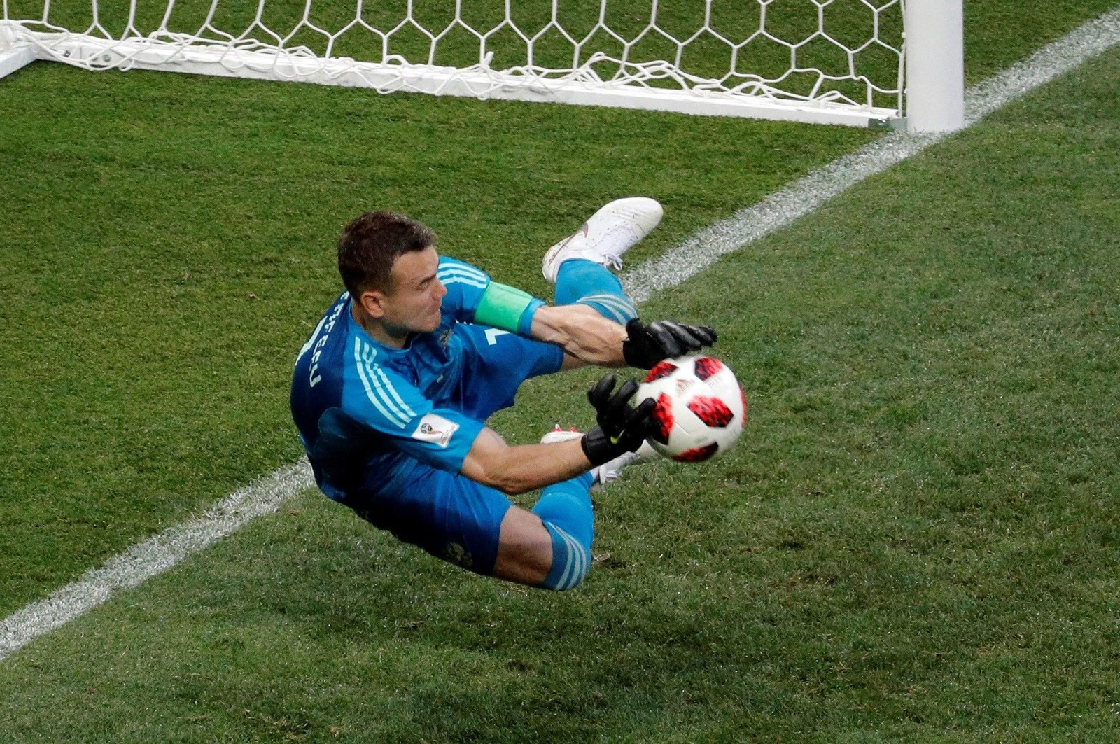 Las imágenes del España-Rusia