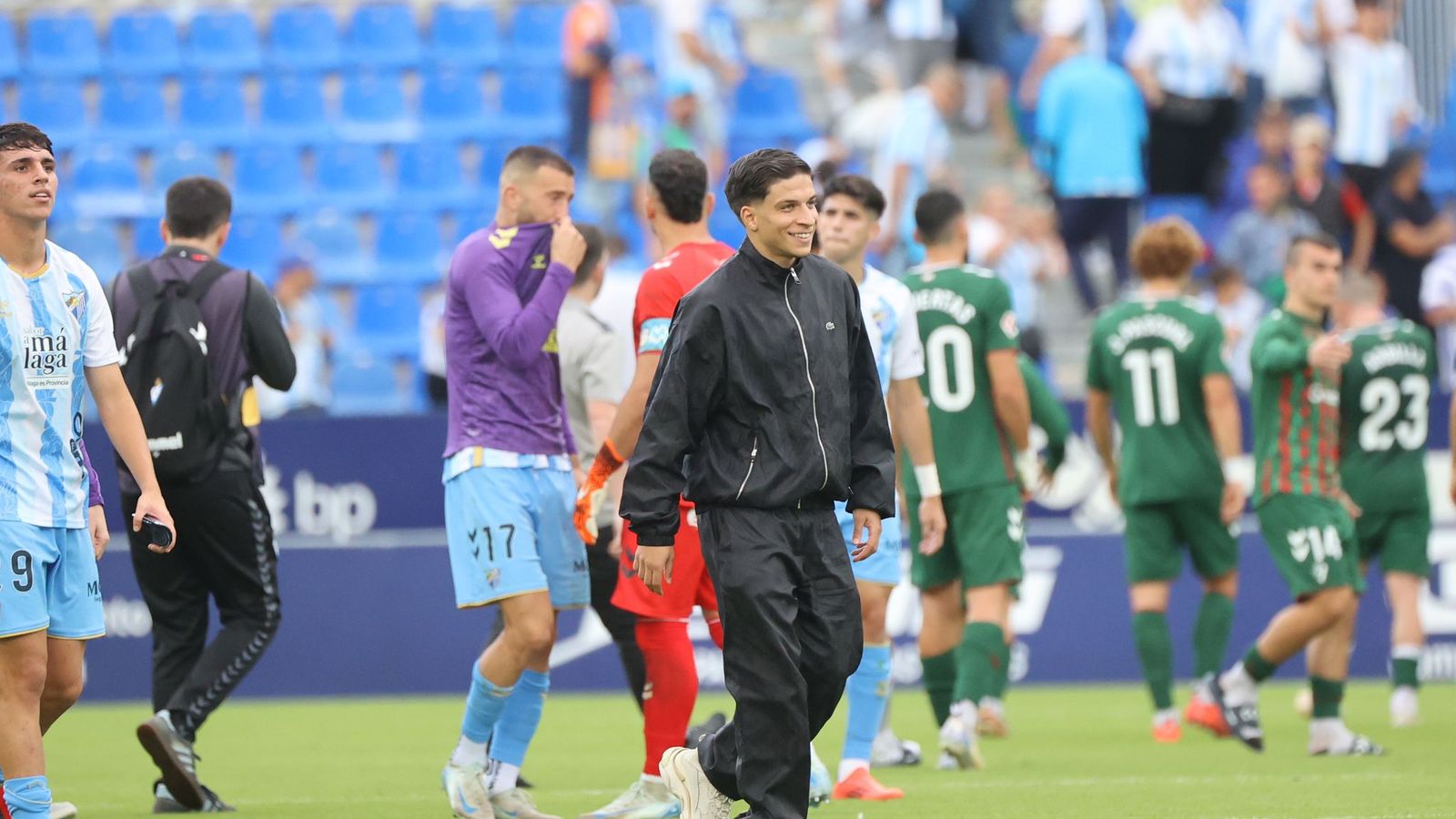 El Málaga CF - Eibar, en fotos