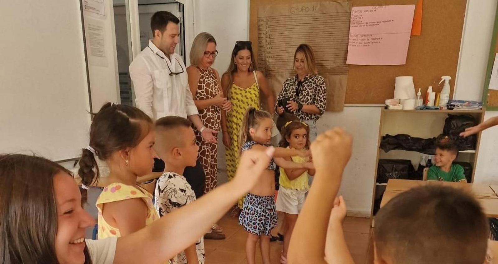 Visita a la escuela de verano de Nuevo Hogar Betania
