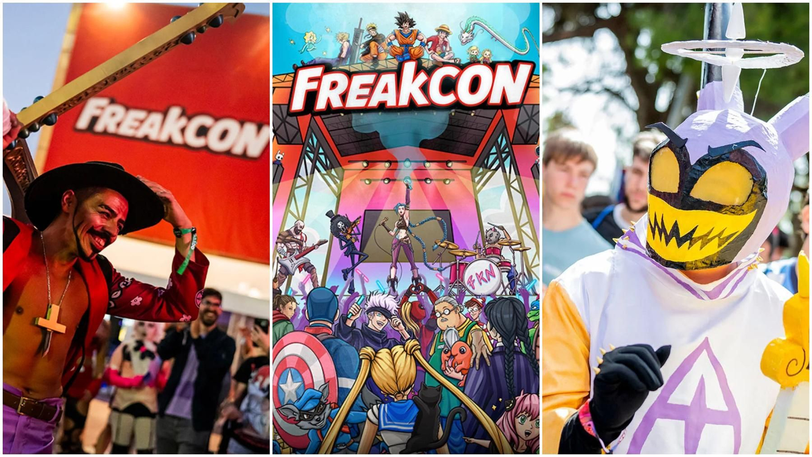 El cartel de la FreakCon 2025.