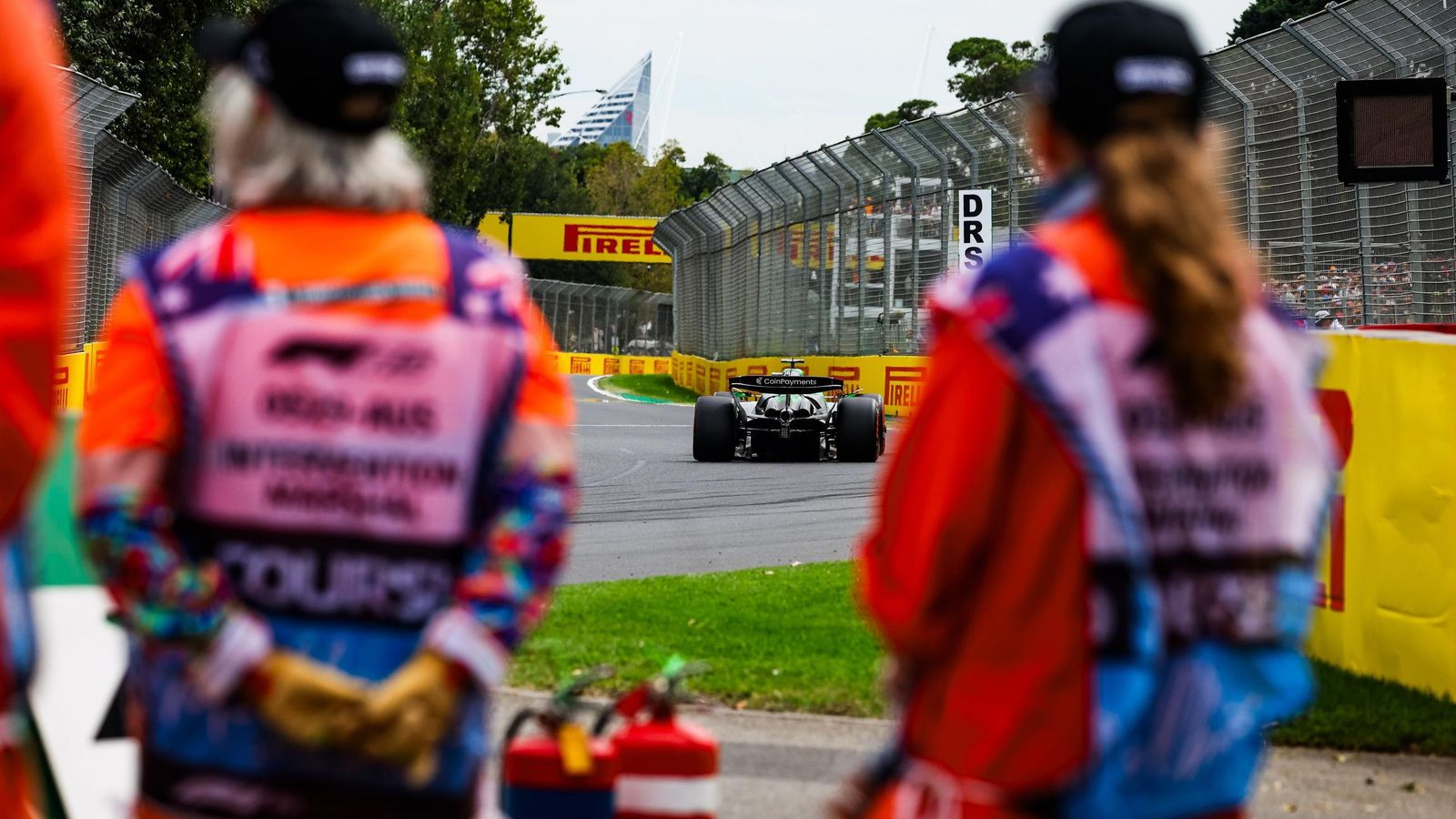 Los fotos del arranque de la Fórmula 1 en Melbourne