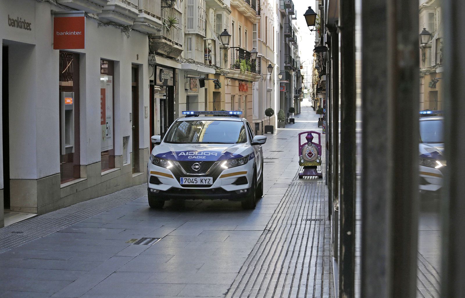 Imágenes del estado de alarma en cadiz - día 2
