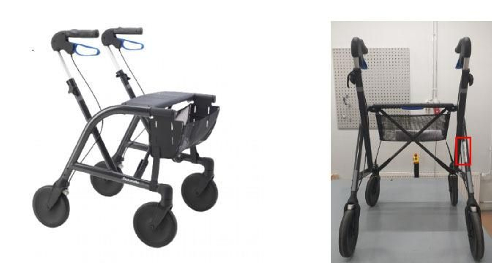 La AEMPS ordena el cese de utilización de algunos andadores 'Dolomite Gloss' por la durabilidad del asiento