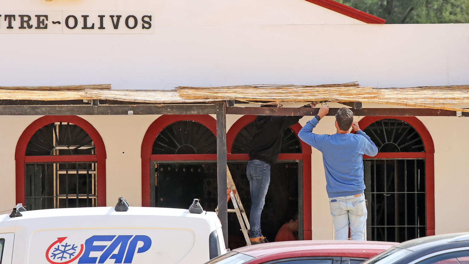 Preparativos en la Feria del Caballo 2024 de Jerez