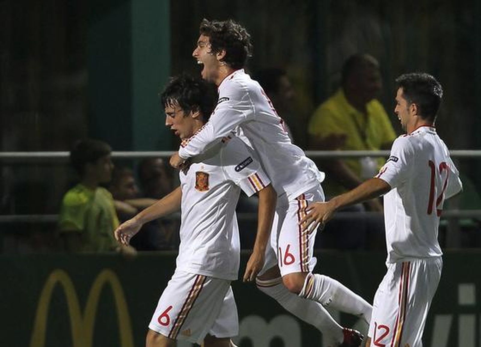 La selección española se proclama campeona de Europa sub'19.

Foto: EFE