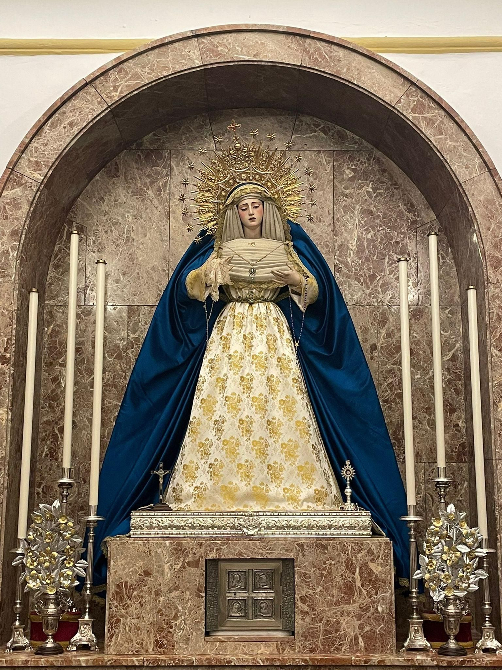 María Santísima de la Paz en su Mayor Aflicción