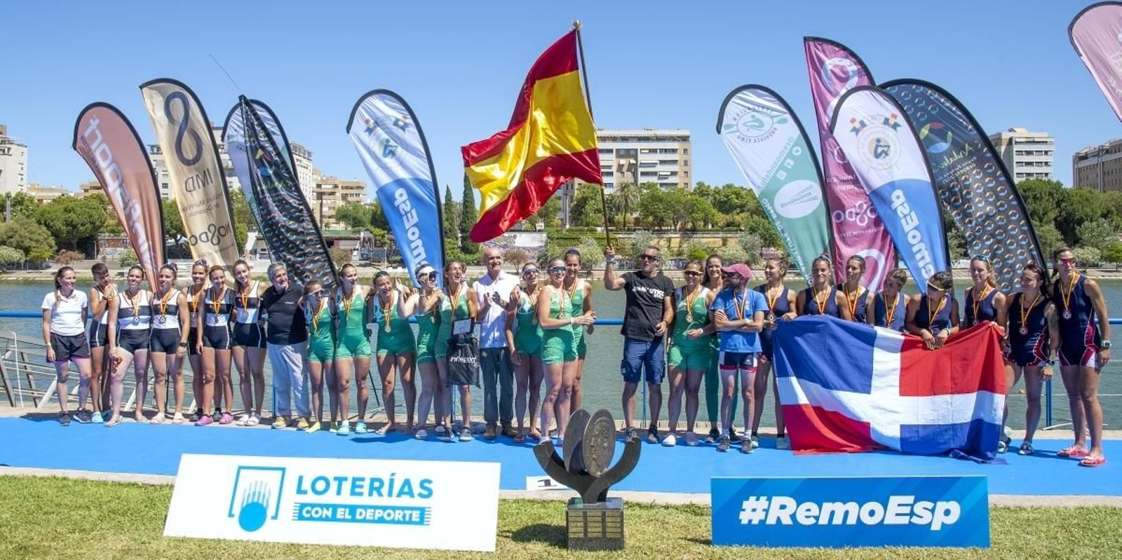 El podio del último Campeonato de España. El podio del último Campeonato de España.