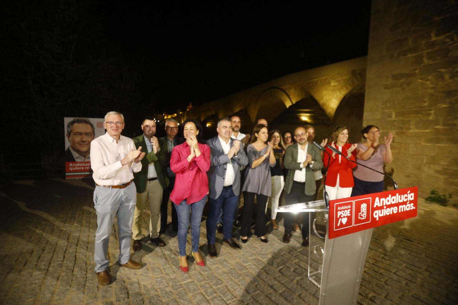 El PSOE inicia la campaña en la Torre de la Calahorra.
