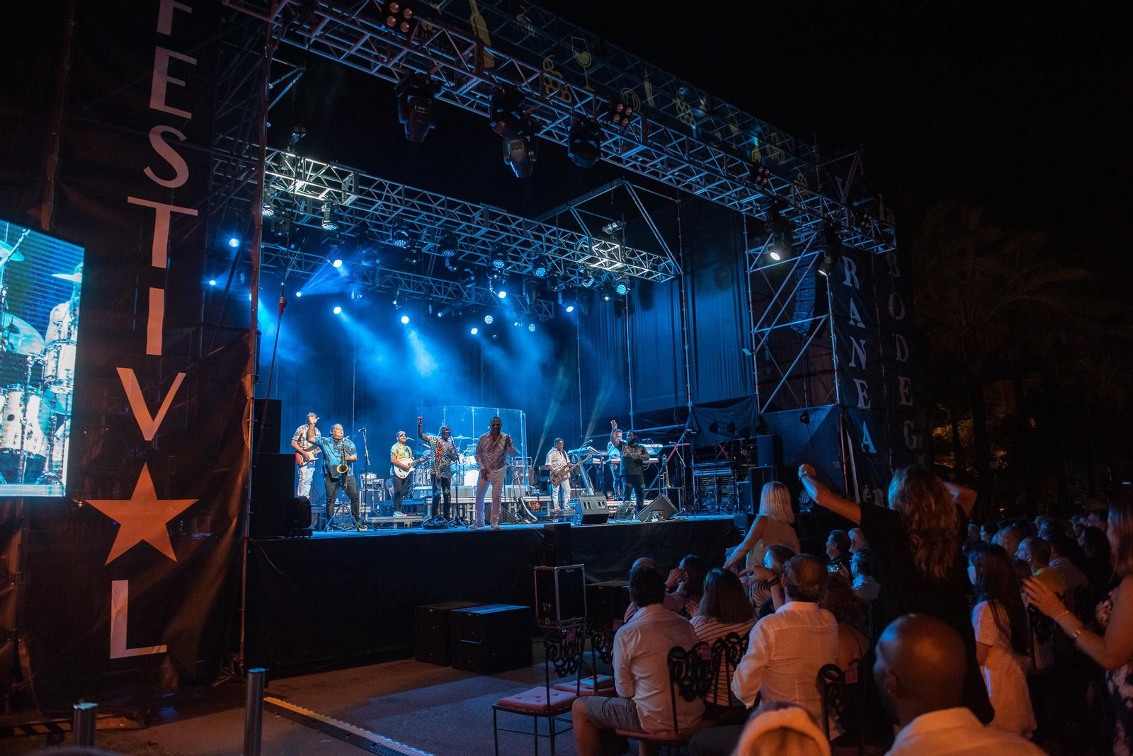 Imágenes de Kool & The Gang en el Tío Pepe Festival