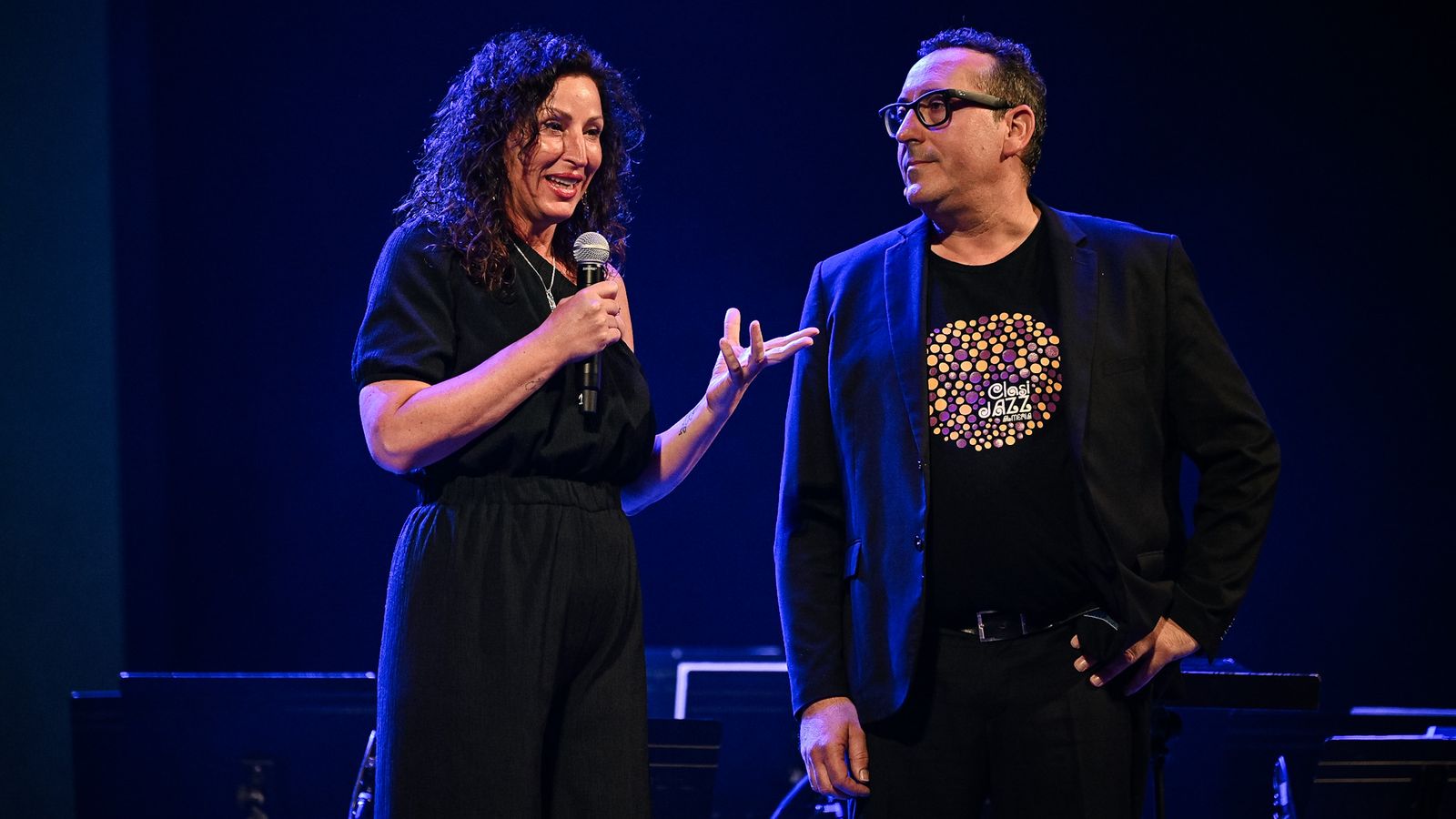 María del Mar Vázquez junto a Pablo Mazuecos.