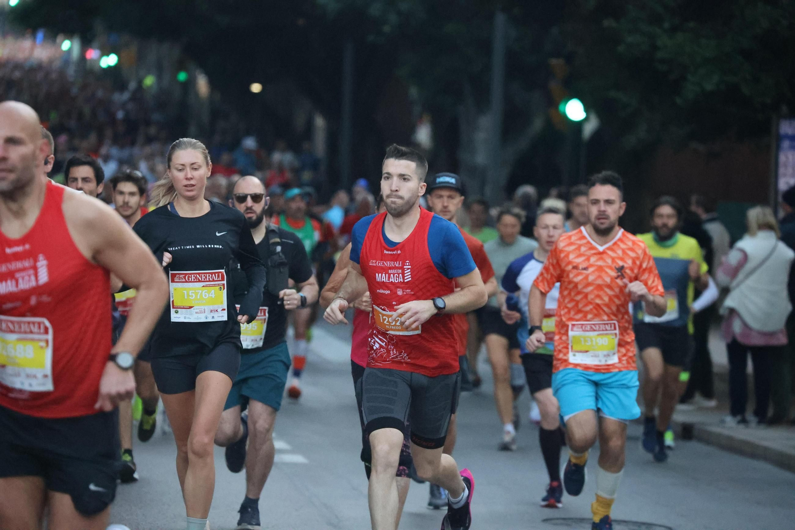 Las mejores fotos de la Maratón de Málaga 2024