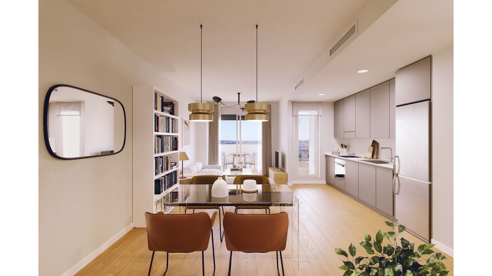 Salón de una vivienda en Torre Arenal