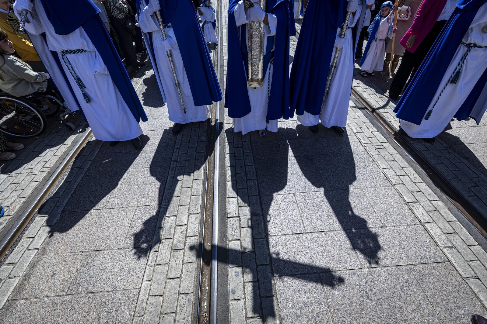 Las imágenes de la hermandad de Cristo Rey (Borriquita) en la Semana Santa de San Fernando 2025