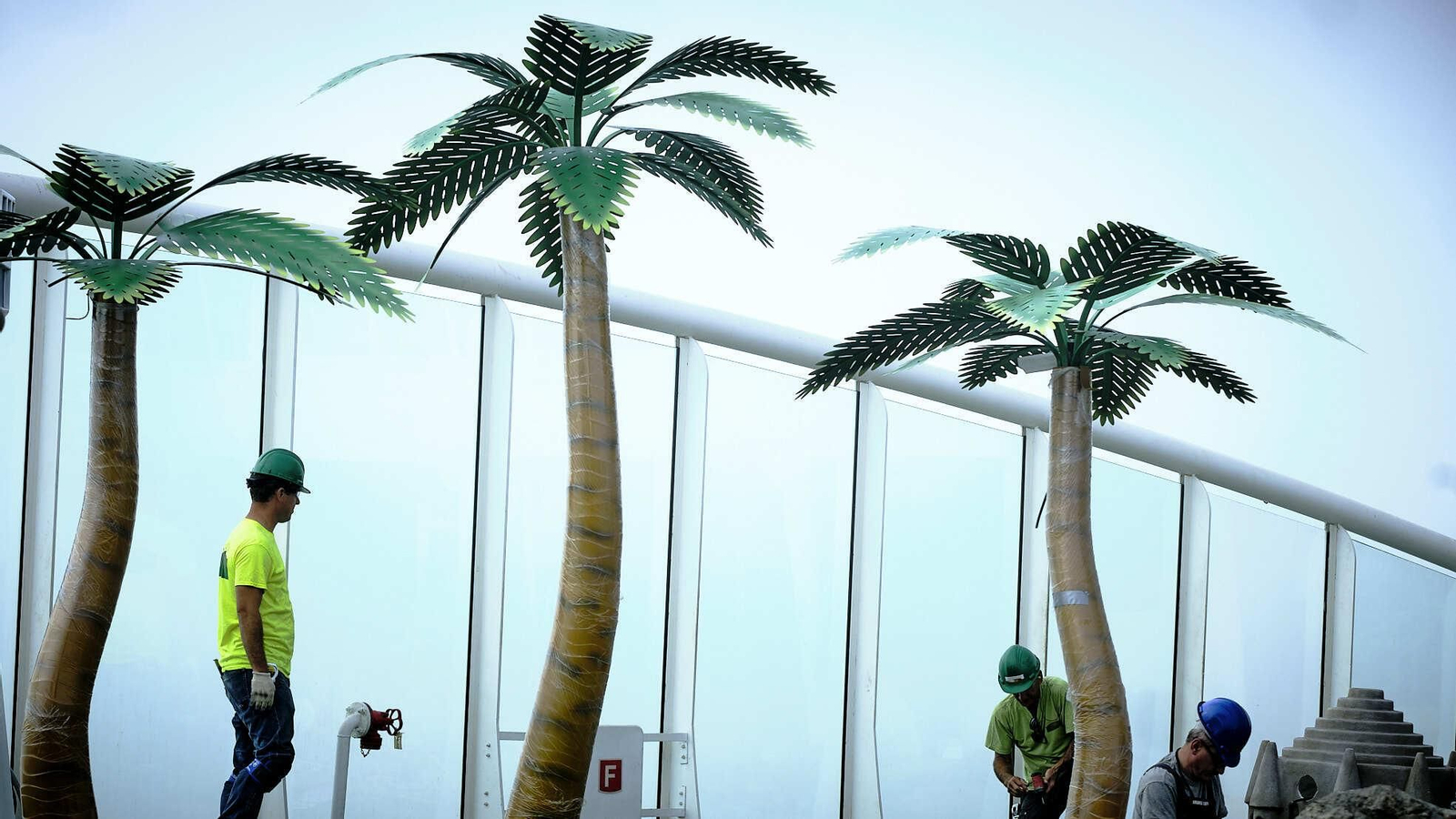 Obras en el buque 'Oasis of the Seas' Obras en el buque 'Oasis of the Seas'