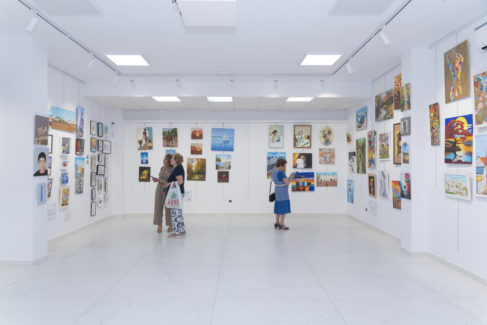 Fotos de las actuaciones y exposición de la Feria del Arte de San Roque 2025