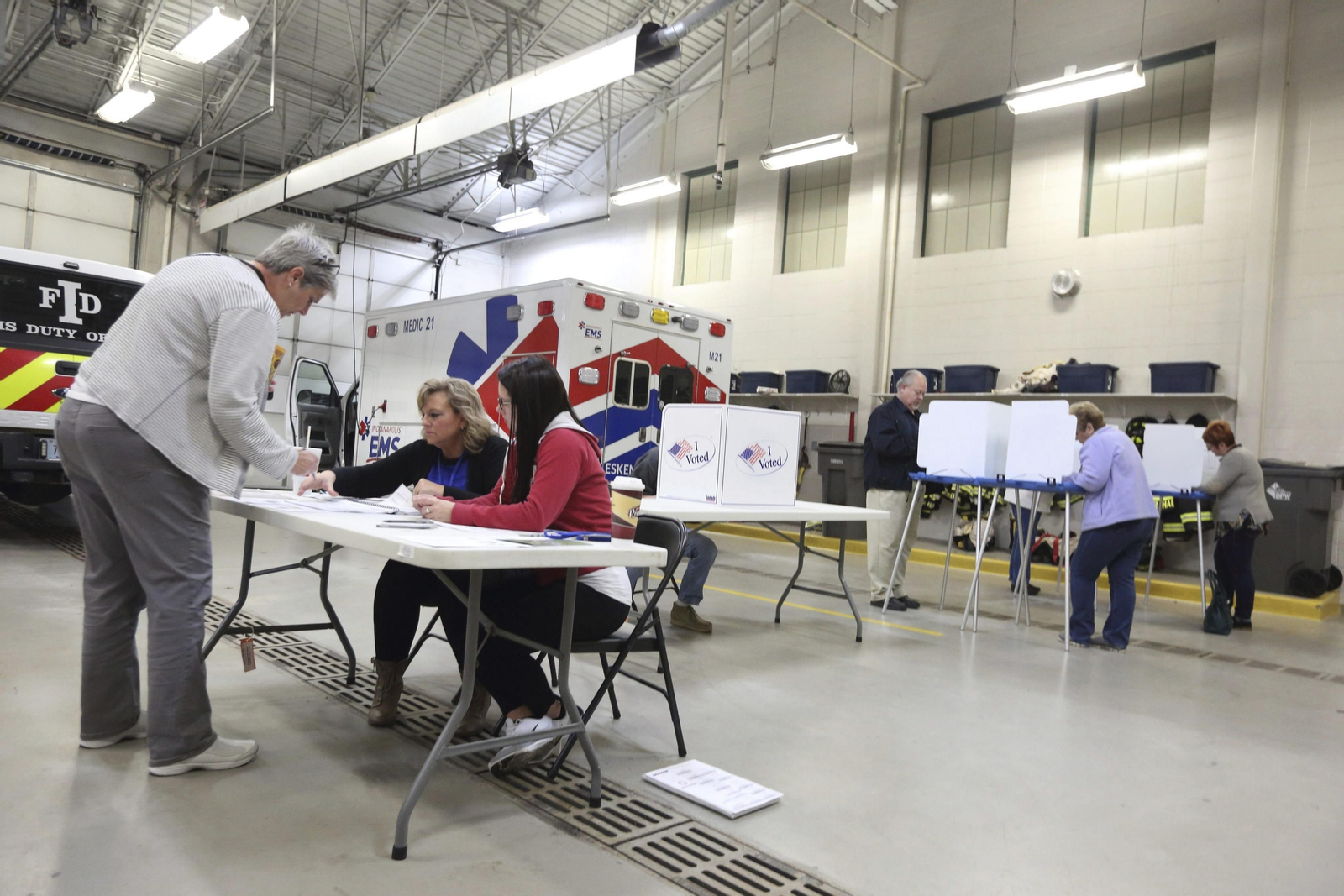 La jornada electoral en EEUU