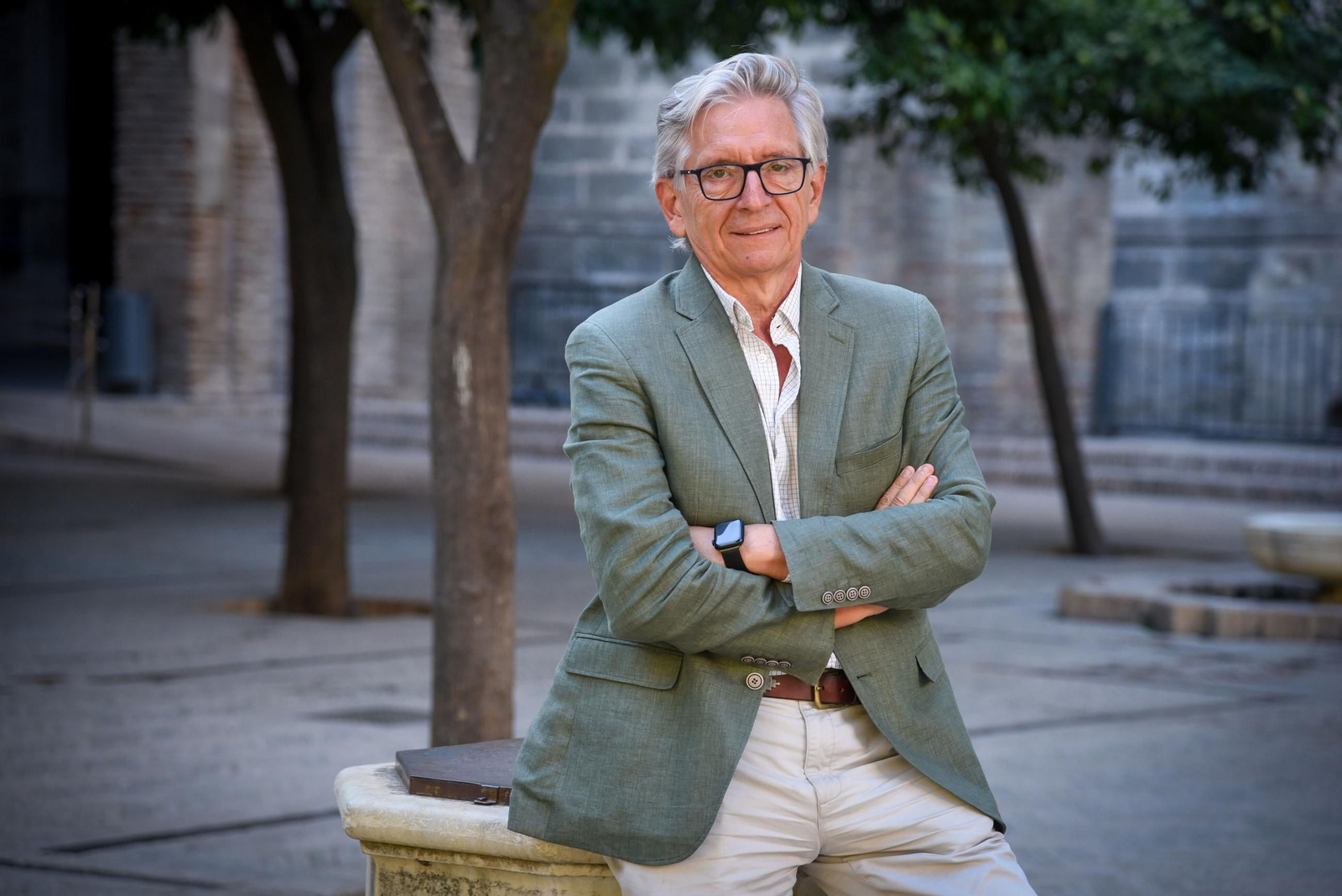 Miguel Ángel López, arquitecto de la Catedral de Sevilla.