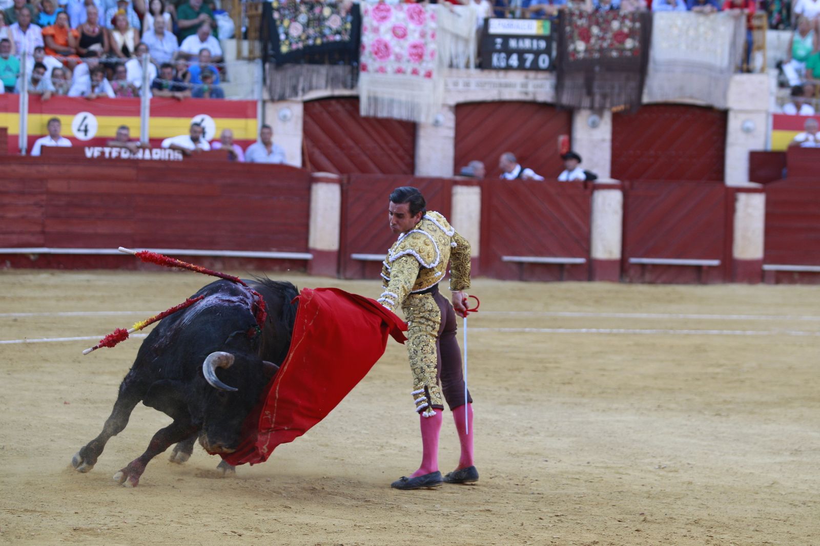 Imágenes del triunfo del torero almeriense Jorge Martínez el día de su alternativa