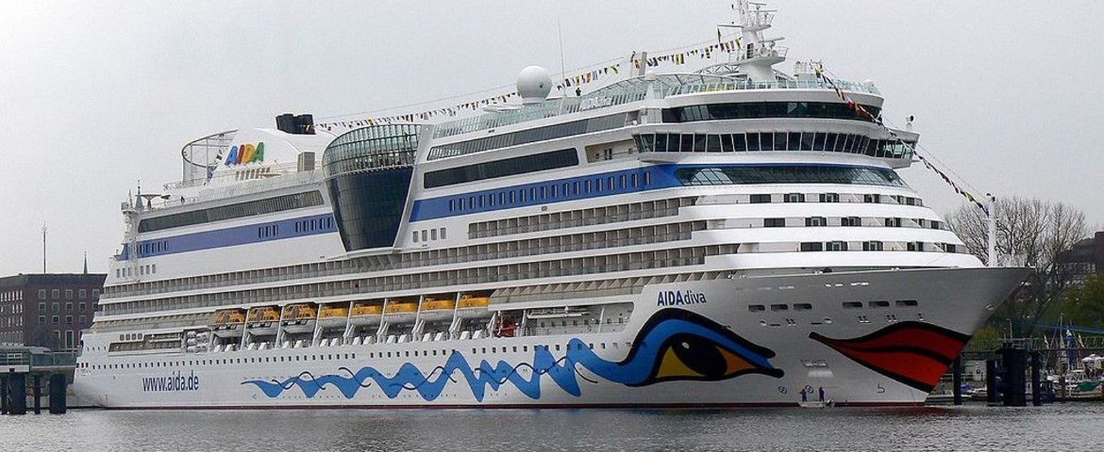 El Aida Diva será uno de los primeros buques que visitará Cádiz a lo largo del mes de enero
