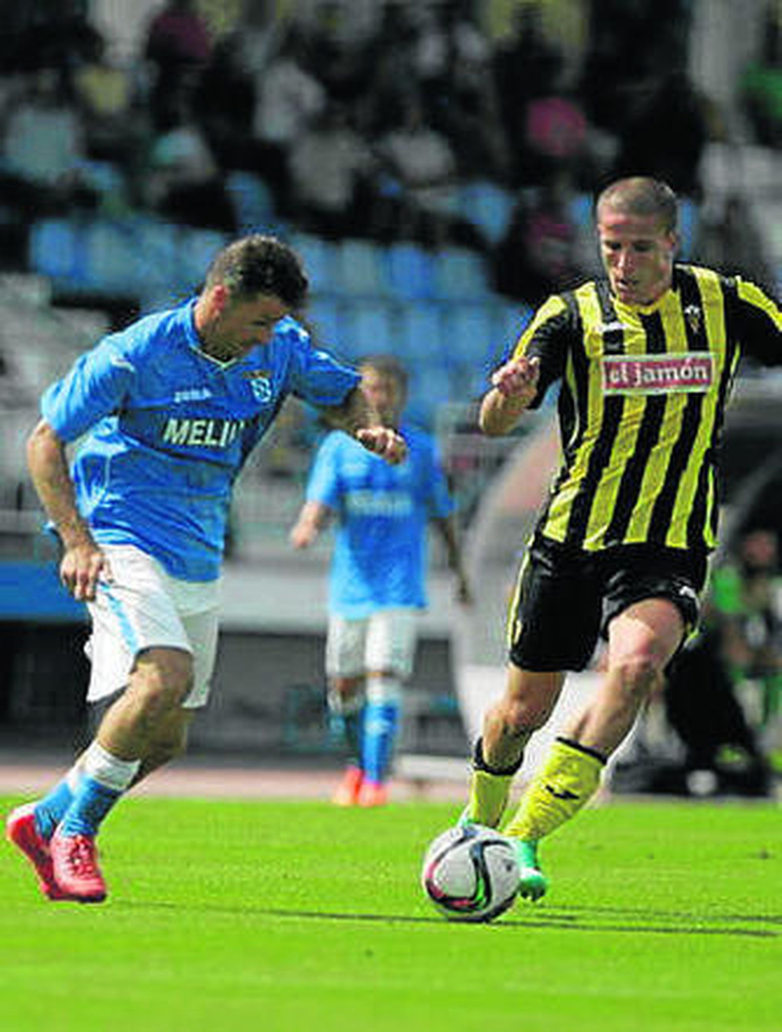 El San Roque ya puntuó en Melilla.