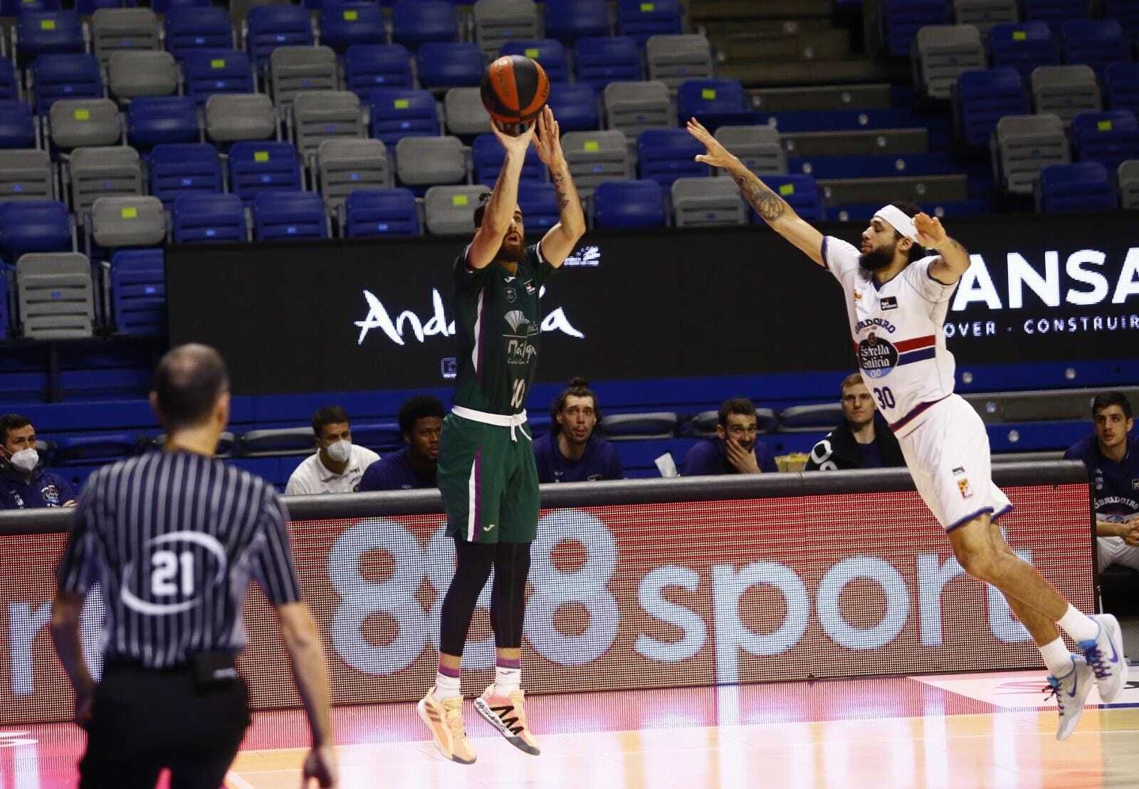 El Unicaja-Obradoiro, en fotos