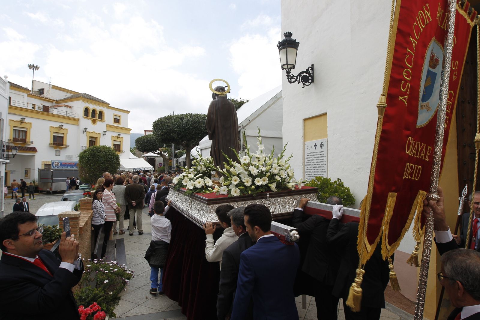 Fotogalería de la Procesión a la Ermita del Cerro de San Blas. Fiestas de Canjáyar.
