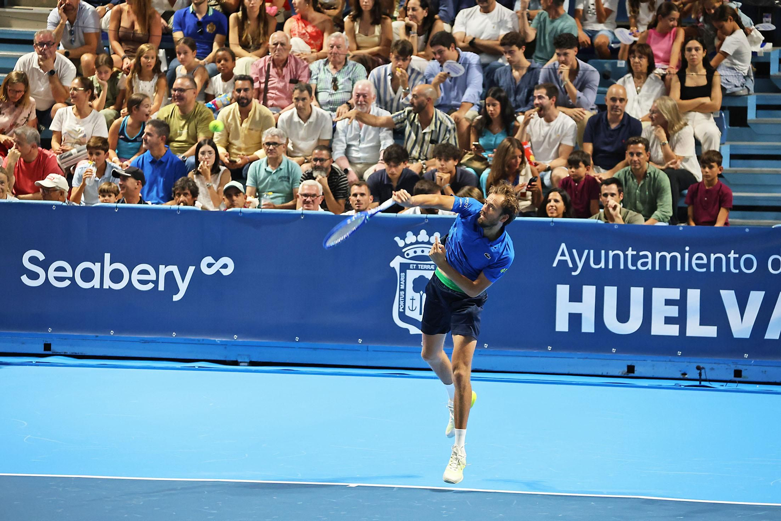 Imágenes de la final masculina de la Copa del Rey de tenis entre Daniil Medvedev y Alejandro Davidovich