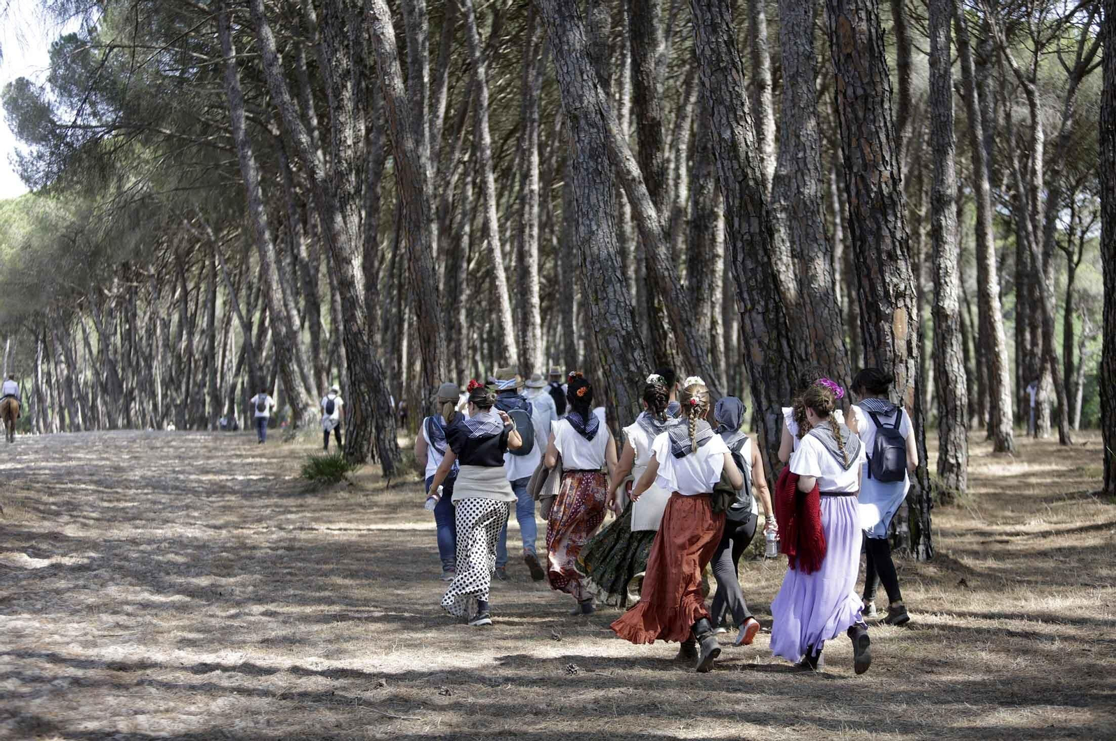 El Rocío 2023: Imágenes del Camino de la Hermandad del Rocío de Huelva