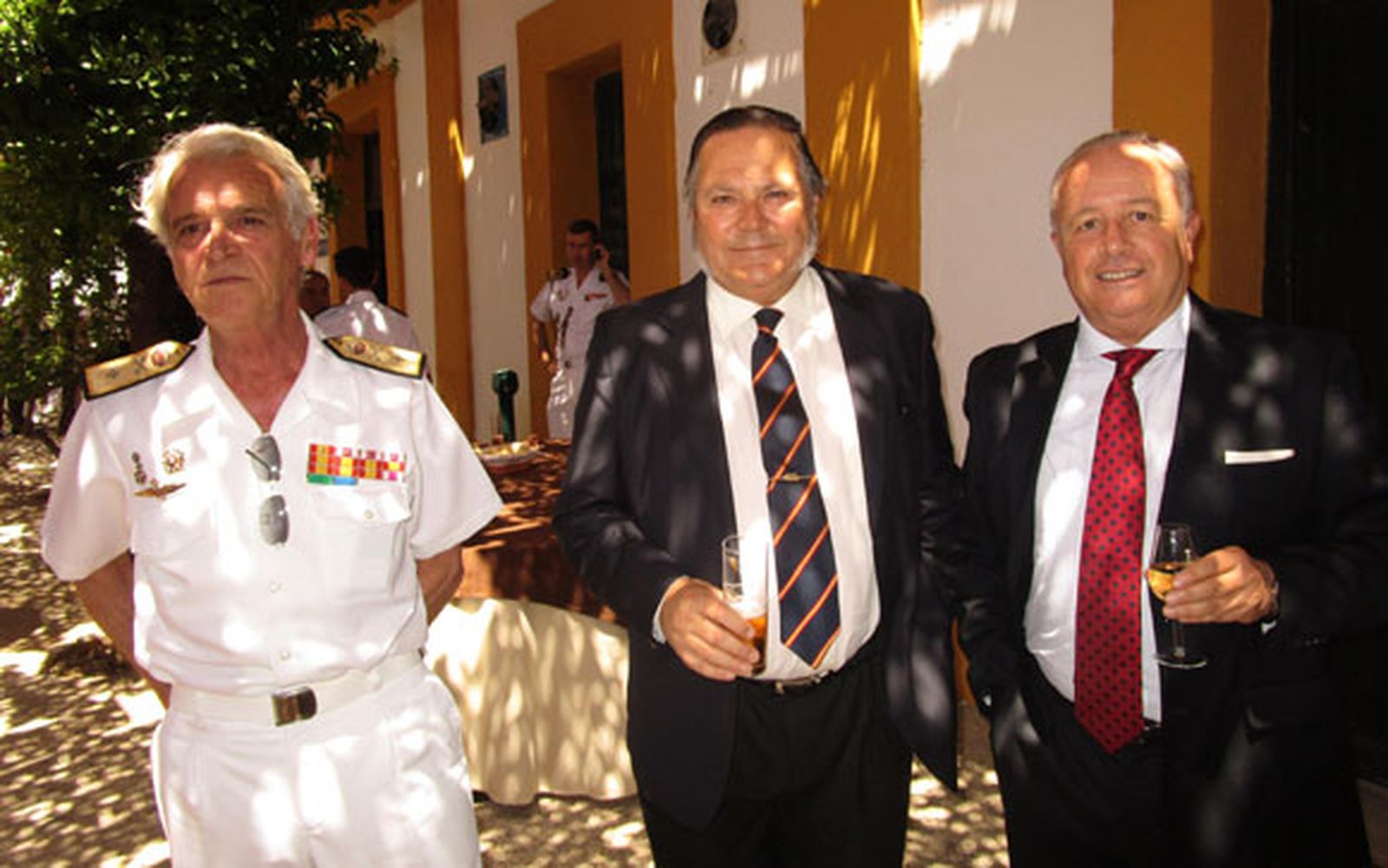 Luis Nuche, Miguel Gracia y Fernando Quirós.

Foto: Ignacio Casas de Ciria