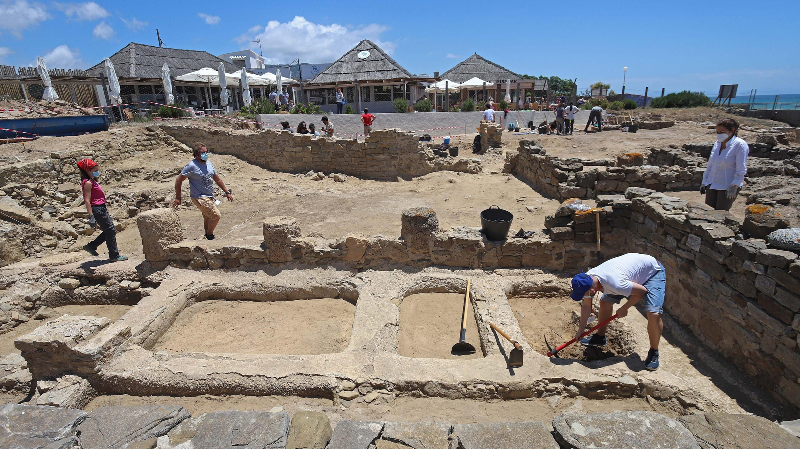 Fotos de los nuevos hallazgos en Baelo Claudia