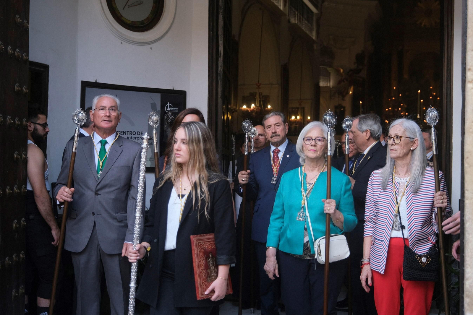 San Rafael sale en rogativa por la falta de lluvia en Córdoba, en imágenes
