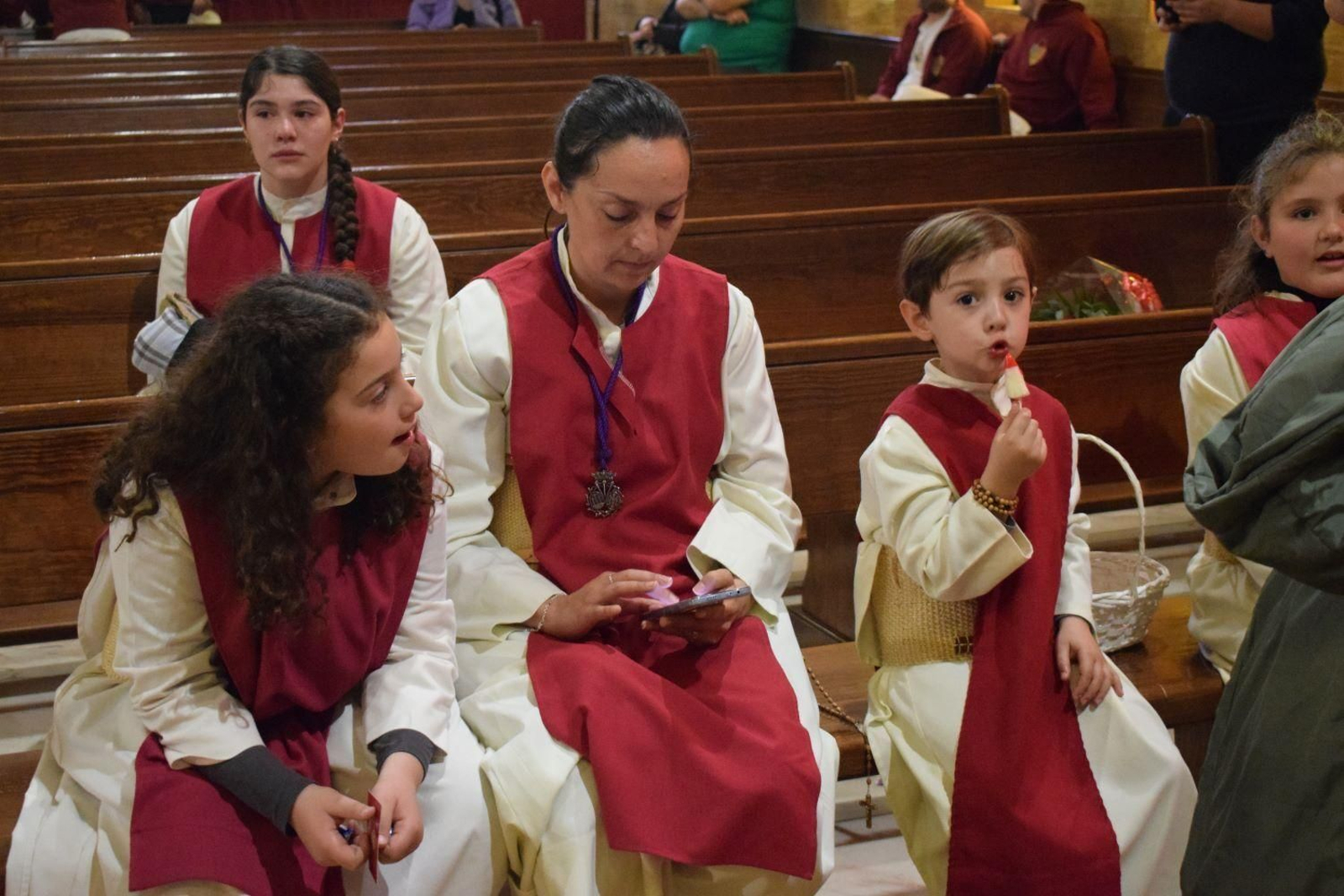 En imágenes: La lluvia suspende el Lunes Santo en cuestión de horas