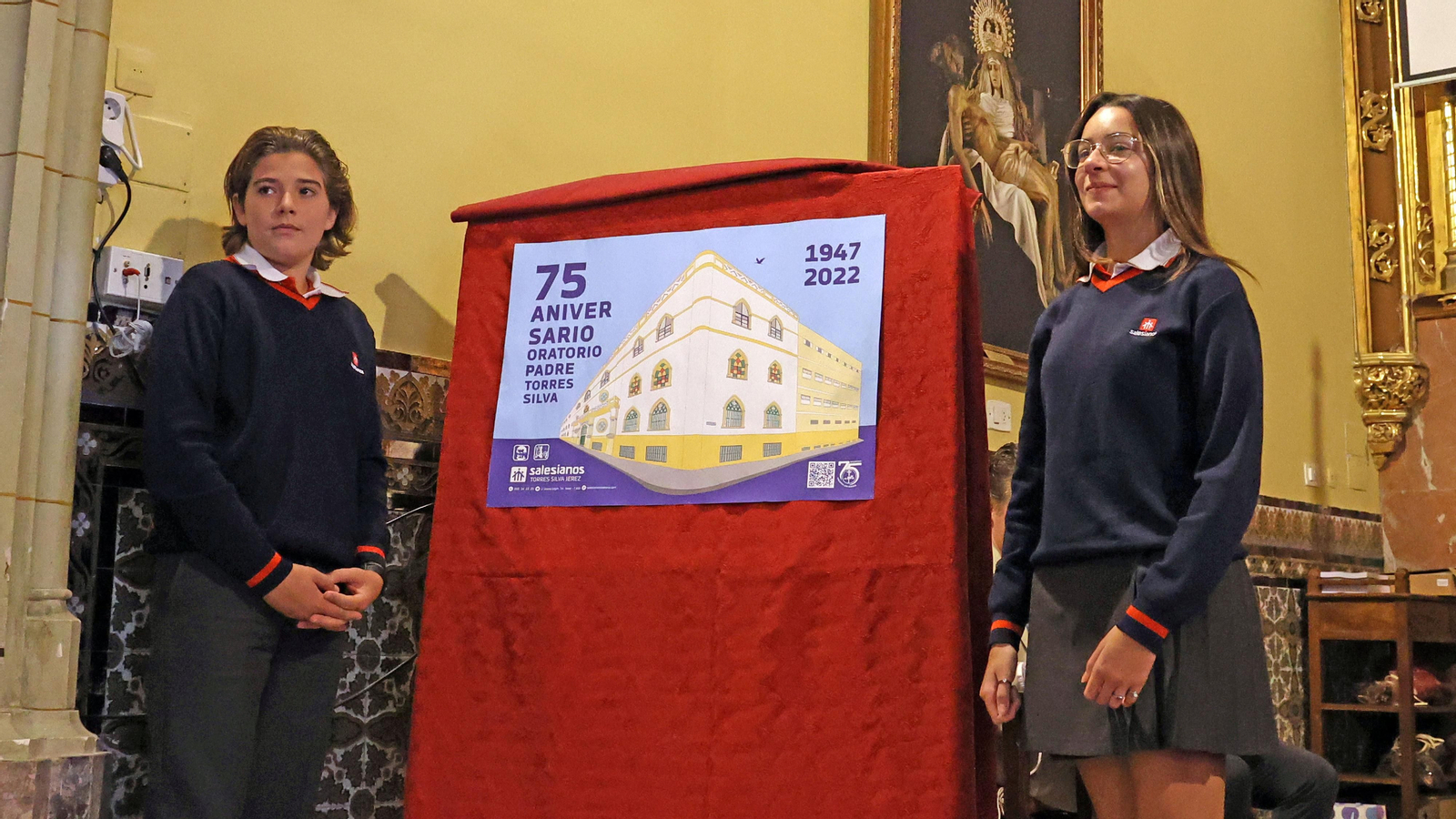 Acto inaugural del 75 aniversario del Oratorio Festivo en Jerez