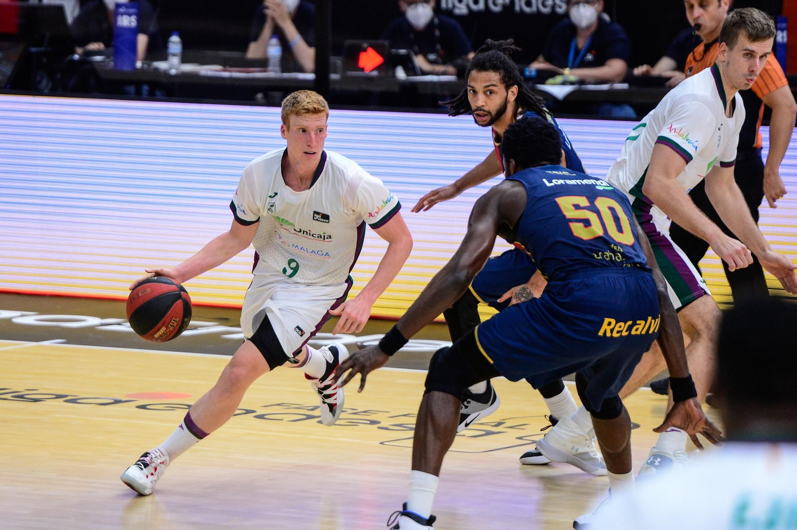 El Baskonia-Unicaja, en fotos