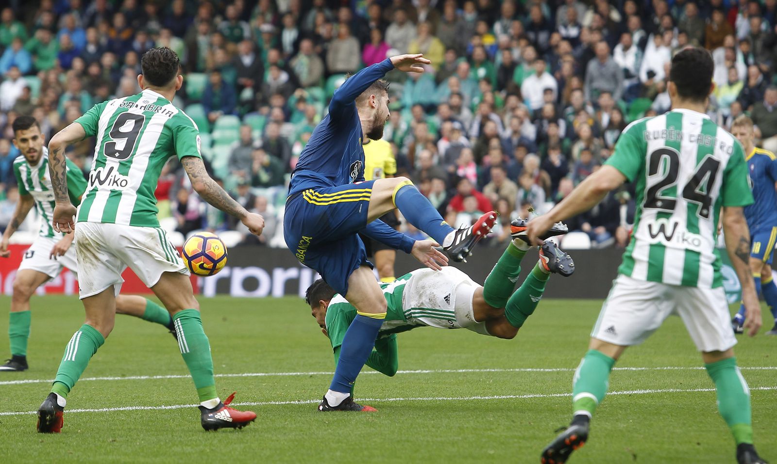 El Real Betis-Celta, en imágenes.