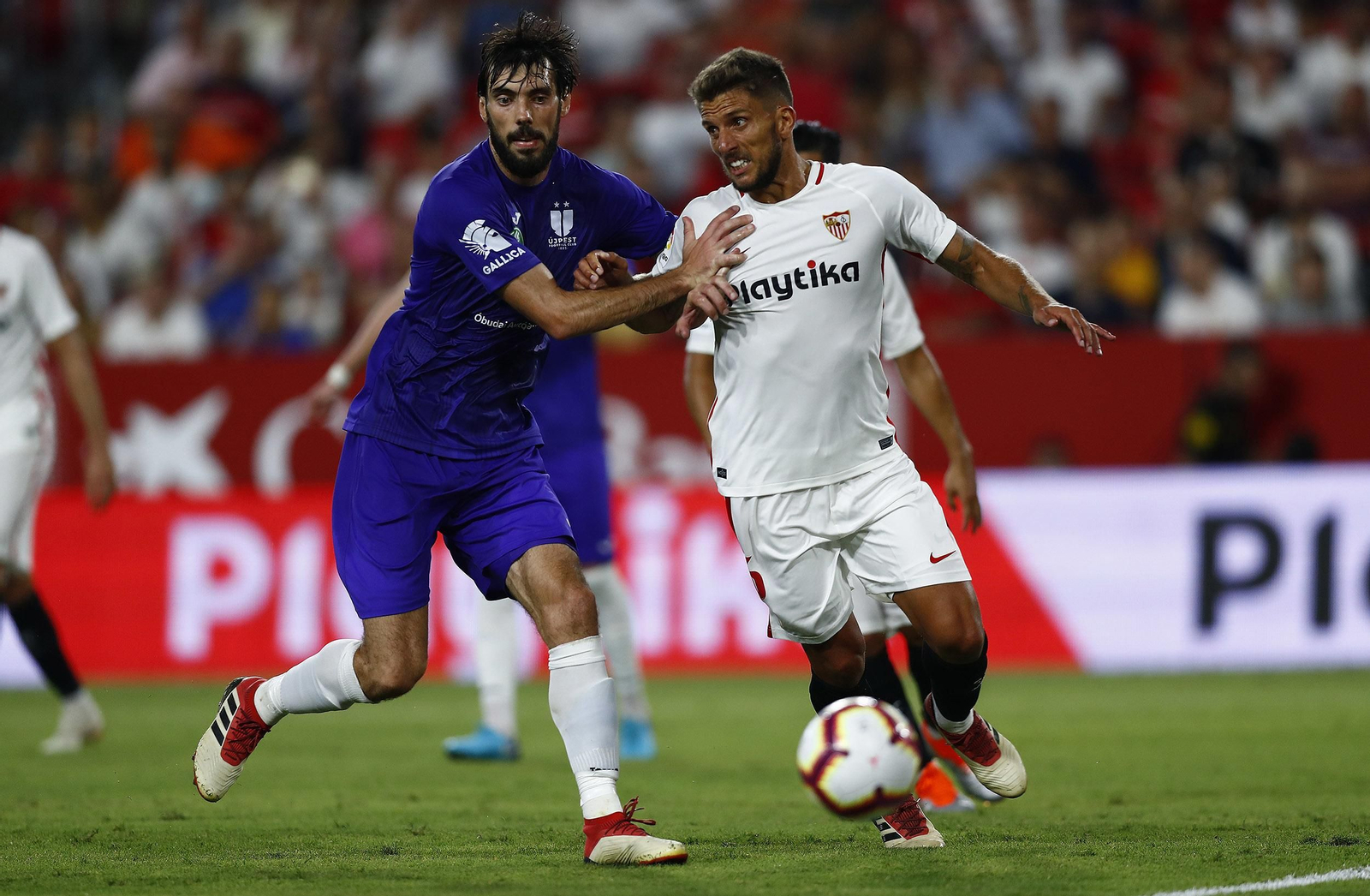 Las imágenes del Sevilla-Újpest