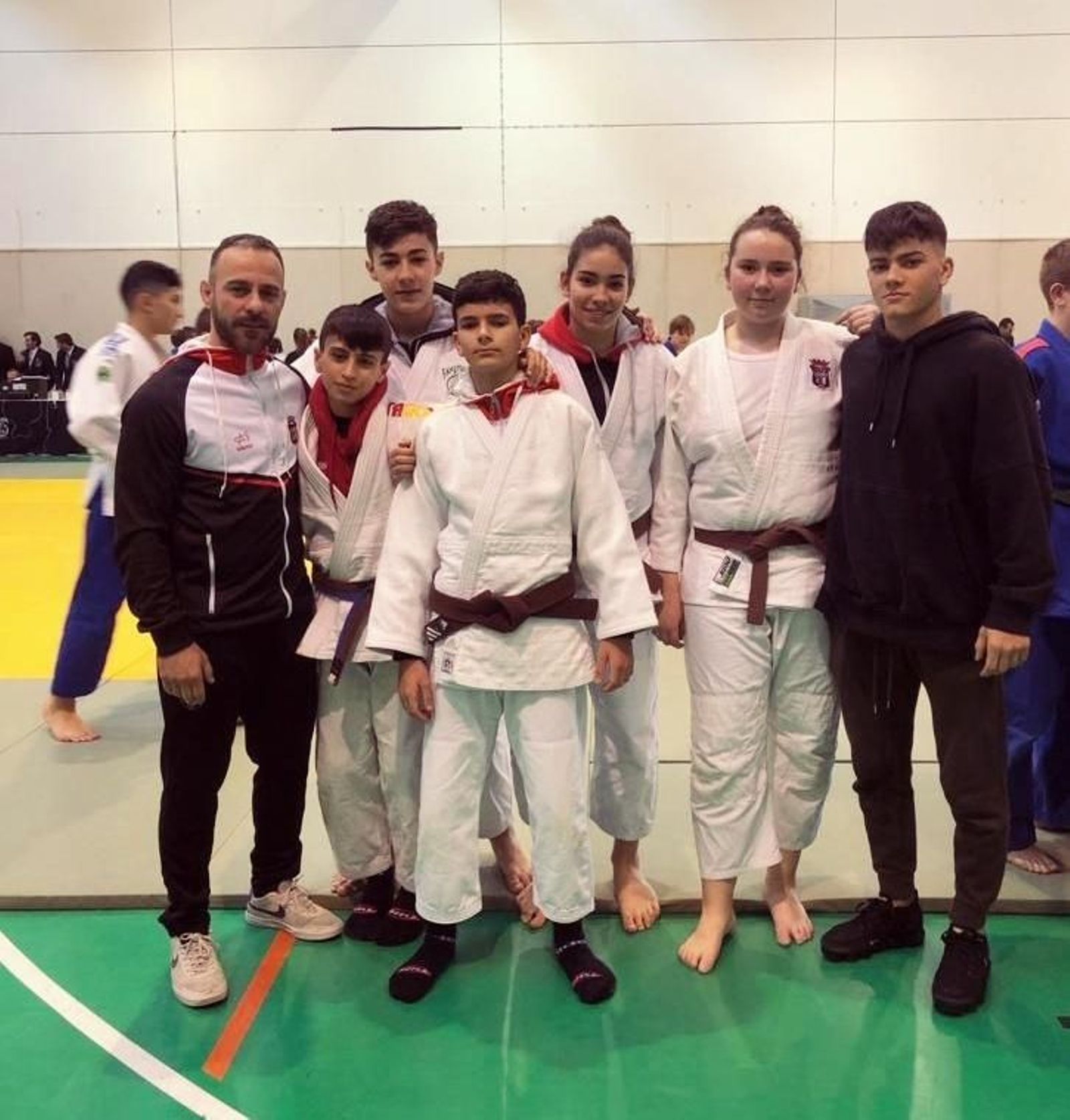 El equipo infantil del TSV Huelva en el Andaluz.