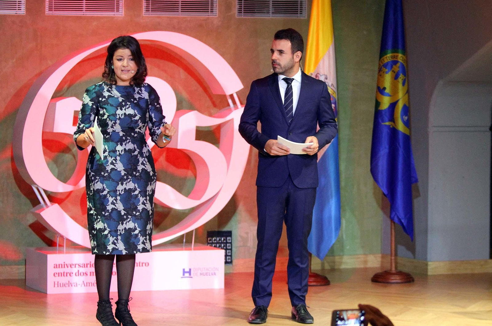 Imágenes de la entrega de las Medallas de la Provincia.