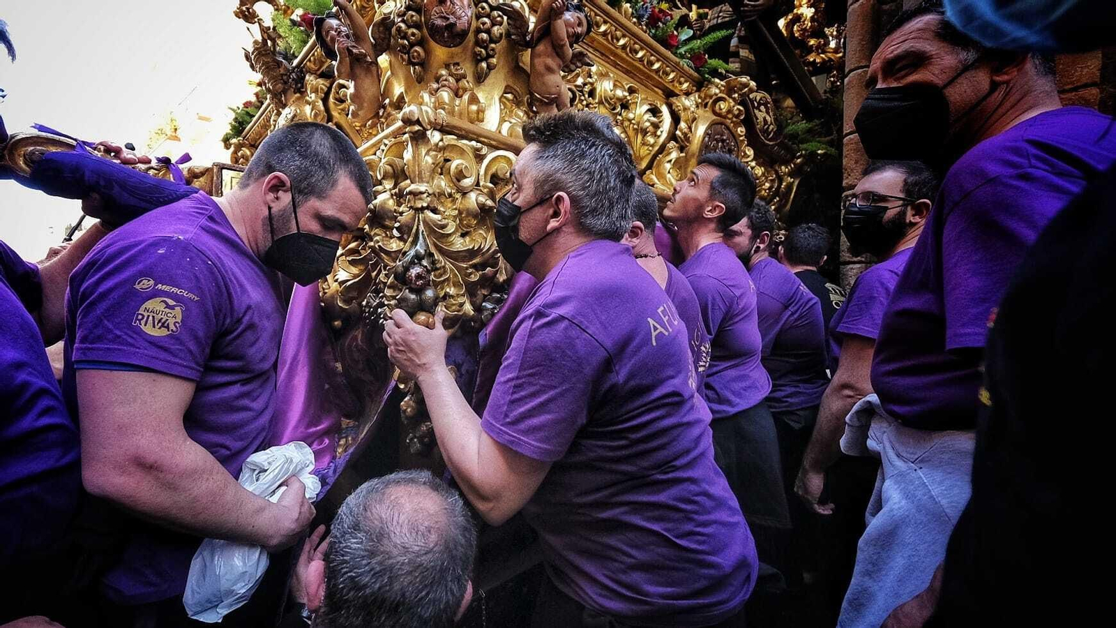 Las imágenes de la cofradía de Afligidos