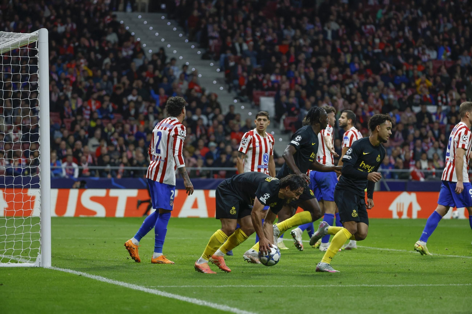 Las imágenes del Atlético de Madrid-Unión Saint-Gilloise