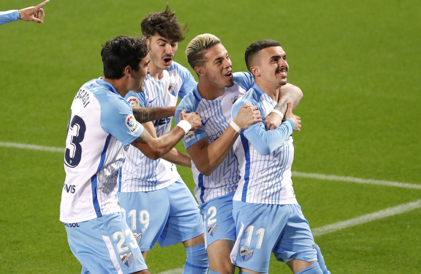 Las fotos del Málaga CF-Rayo Vallecano