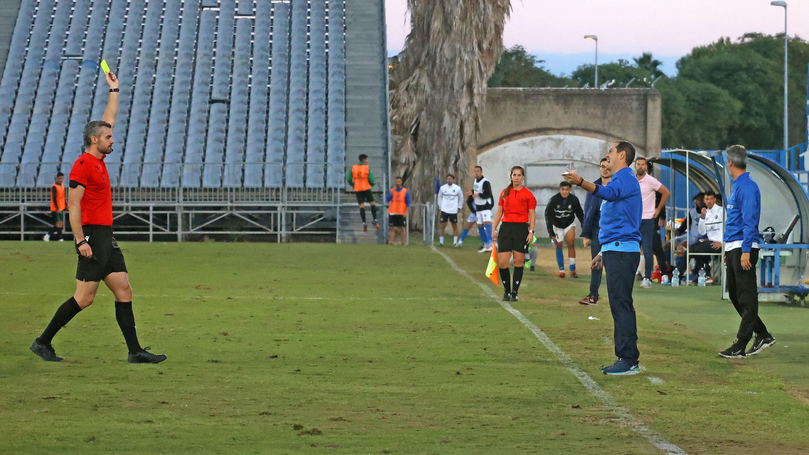 Xerez DFC - Córdoba B en el Pedro S. Garrido de Jerez