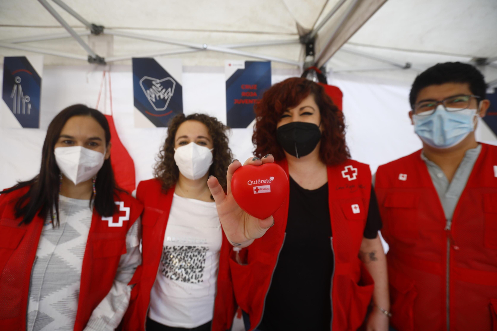 El Día de la Banderia de Cruz Roja en Córdoba, en imágenes