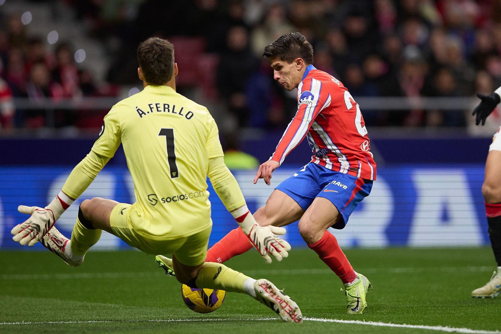 Las fotos del Atlético de Madrid - Sevilla