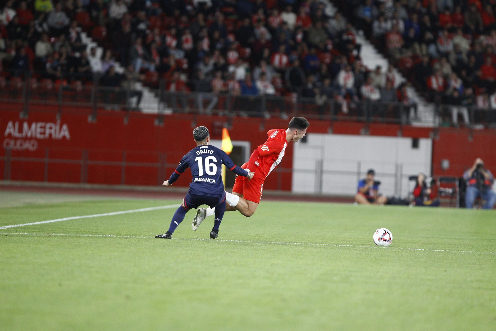 El partido U.D. Almería-Deportivo de La Coruña, en imágenes