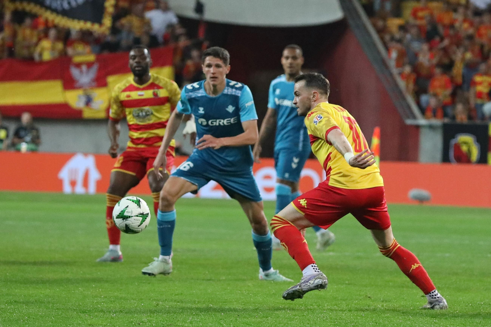 Las fotos del Jagiellonia - Betis