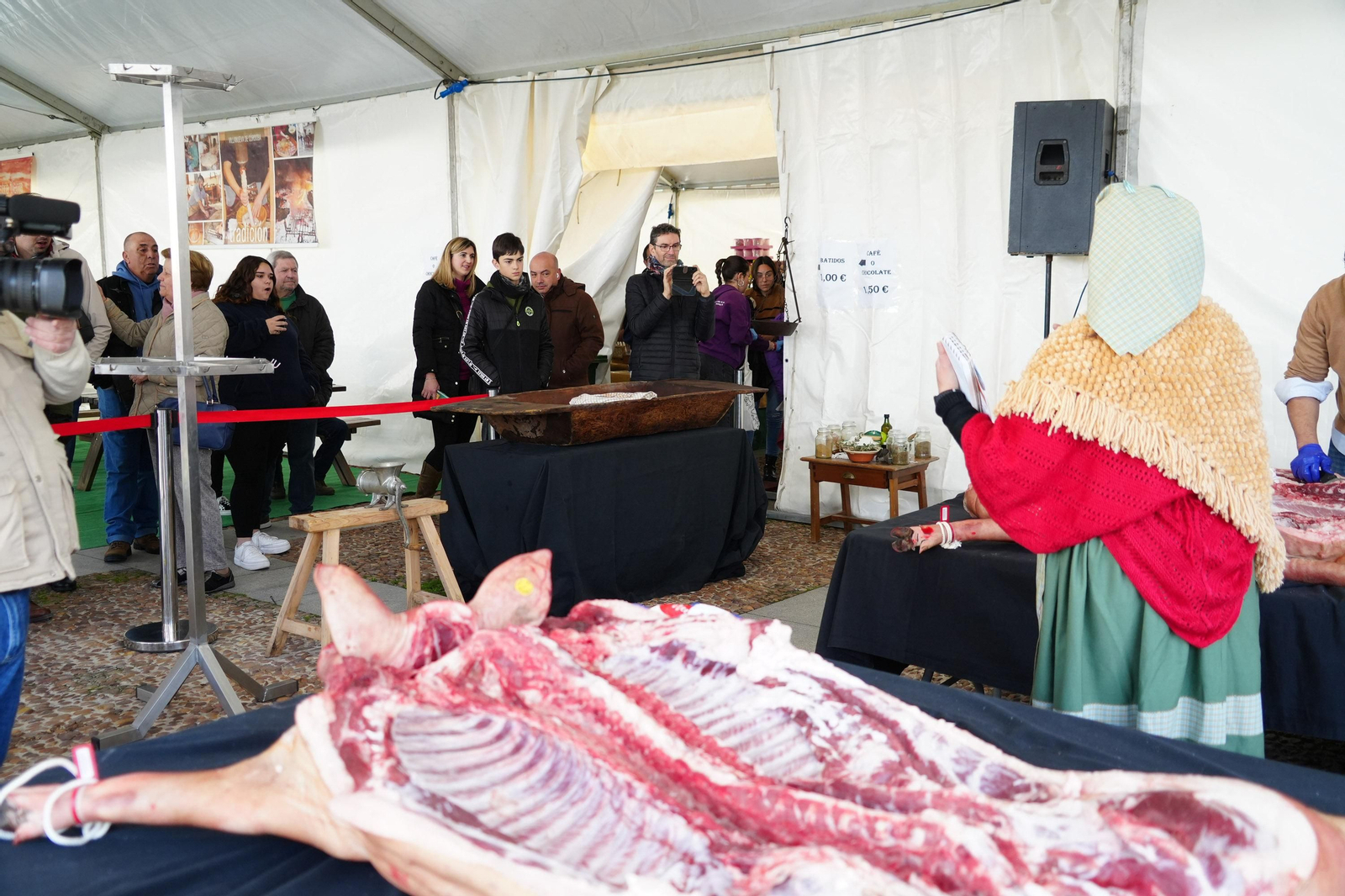 La Fiesta de la Matanza y la Artesanía Popular de Villanueva de Córdoba, en fotografías