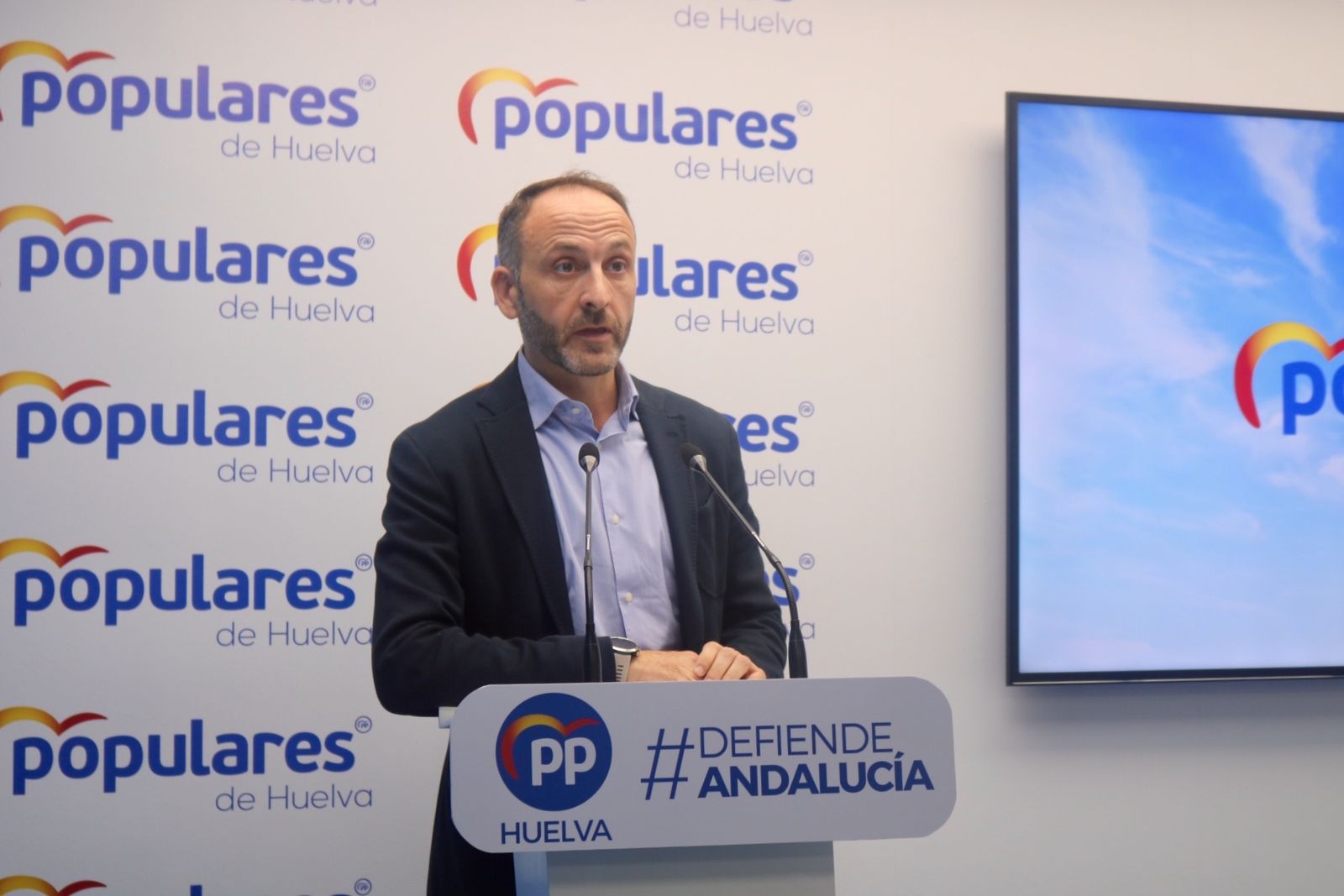 Santiago Ponce, concejal del PP en Bonares.