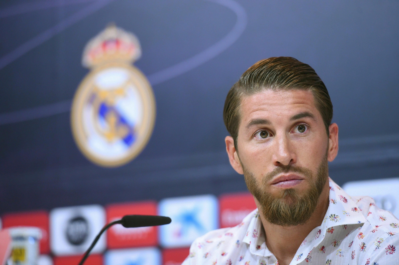 Sergio Ramos, en rueda de prensa.