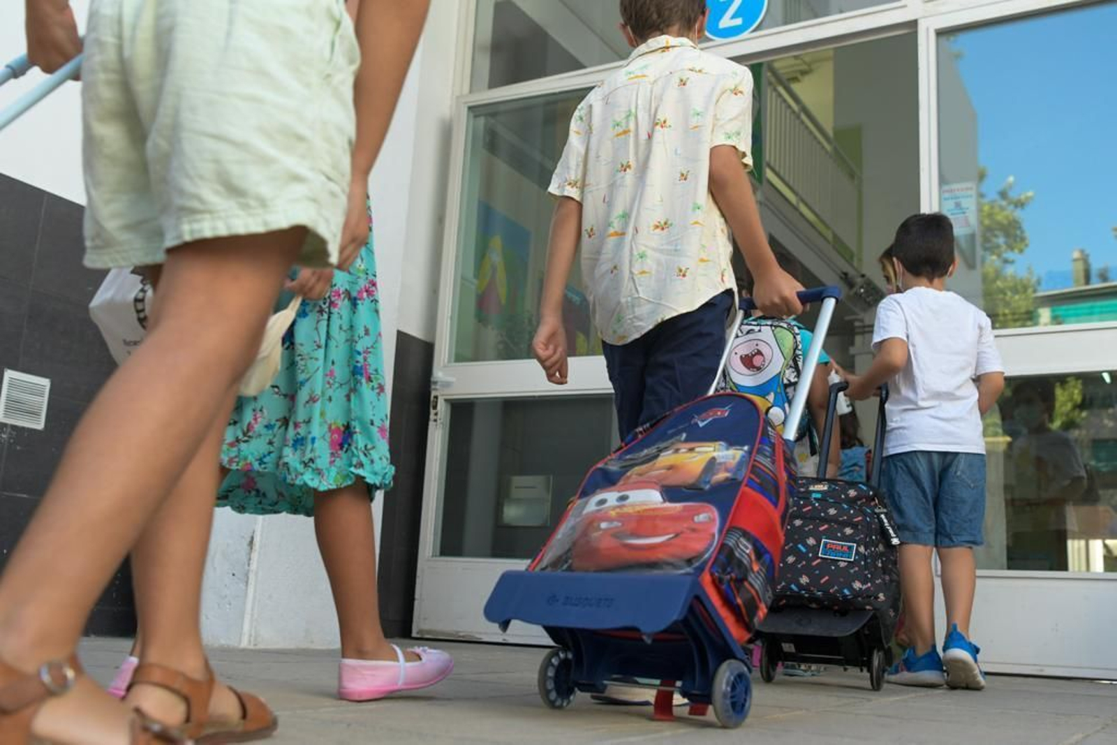 La vuelta al cole en Granada en imágenes